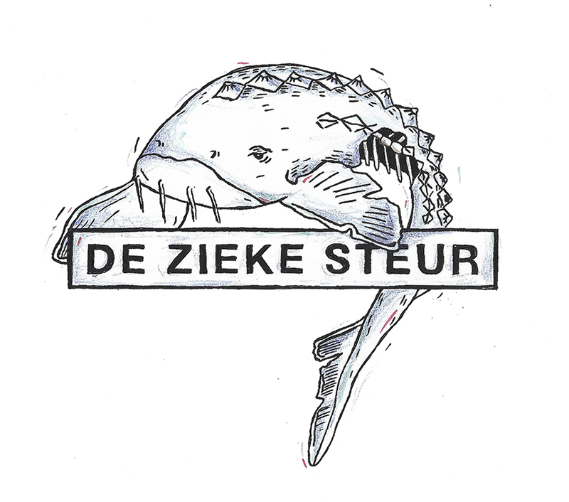 Logo De Zieke Steur - Wederik De Backer